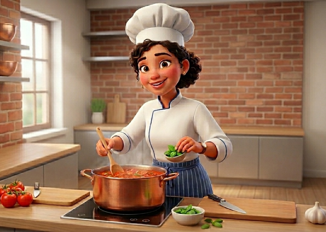 Chef at work